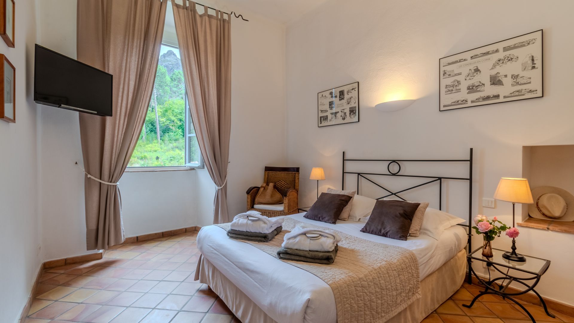 Family Room, luxury 5-star hotel room in Saint-Florent, Corsica